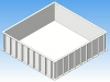 Пластиковая чаша бассейна 2*2*1,5м (прямоугольная)