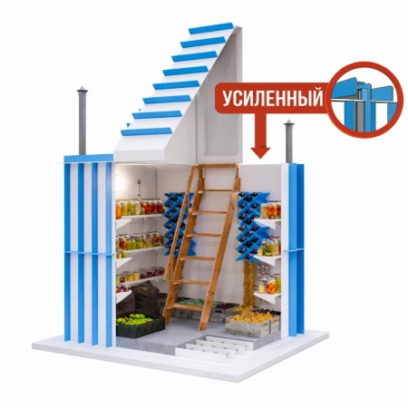 Пластиковый погреб ГудВей Оптиум 2 *2м