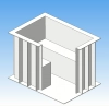 Пластиковая купель 3*1,5*1,2м (прямоугольная)