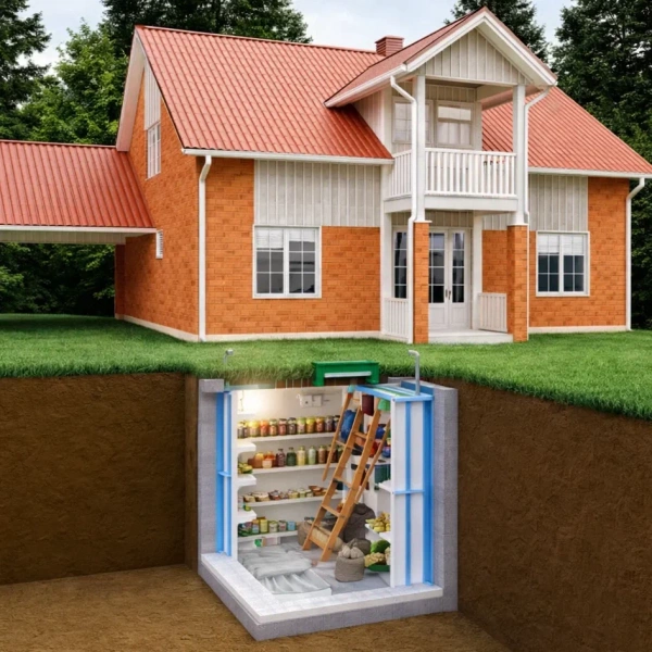 Пластиковый погреб ГудВей Классик 1,5*1,5м