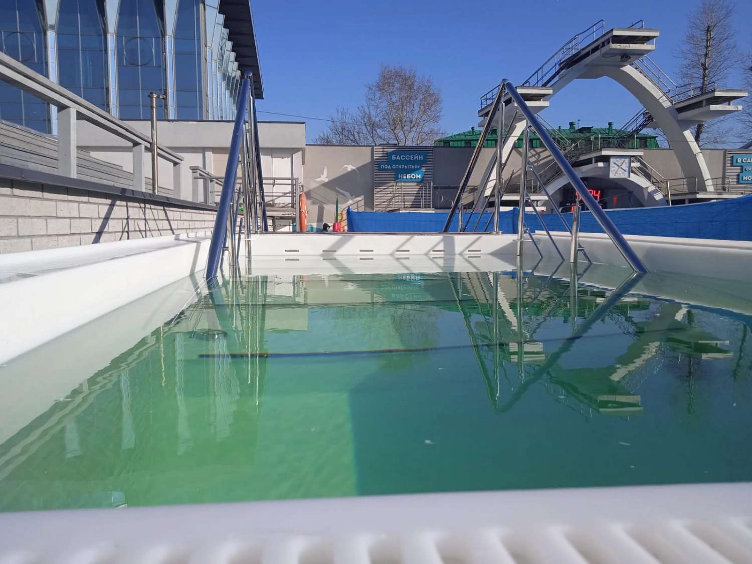 Пластиковая купель для бассейна "Чайка", Москва