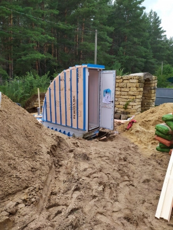 Пластиковый погреб ГудВей Люкс 2,2*2,2м
