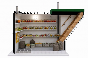 Пластиковый погреб ГудВей Комфорт Рацио 1,5*1,5м