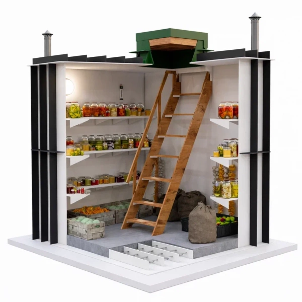 Пластиковый погреб ГудВей Рацио 1,5*1,5м